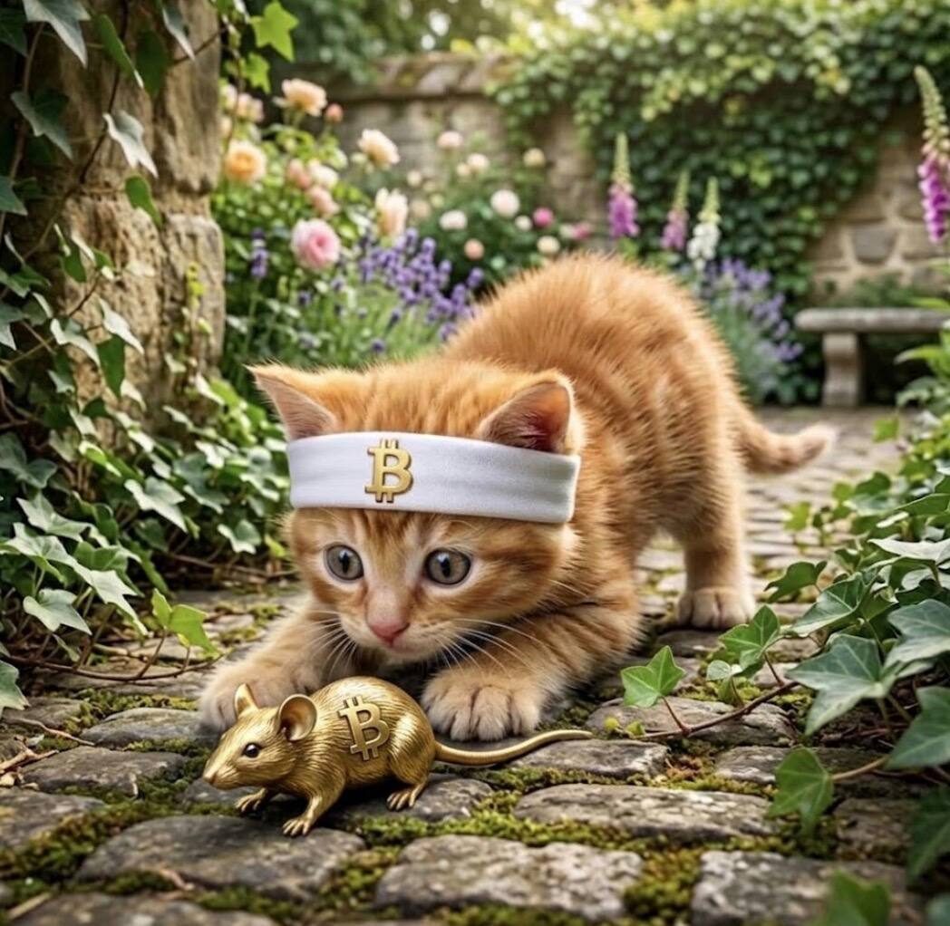 Buy The Cat meme — owl-cat under the full moon